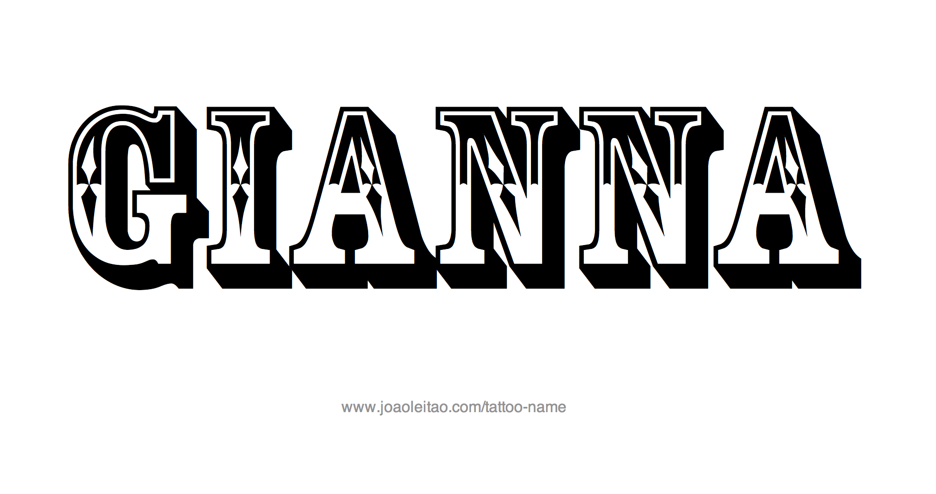 gianna-name-tattoo-designs